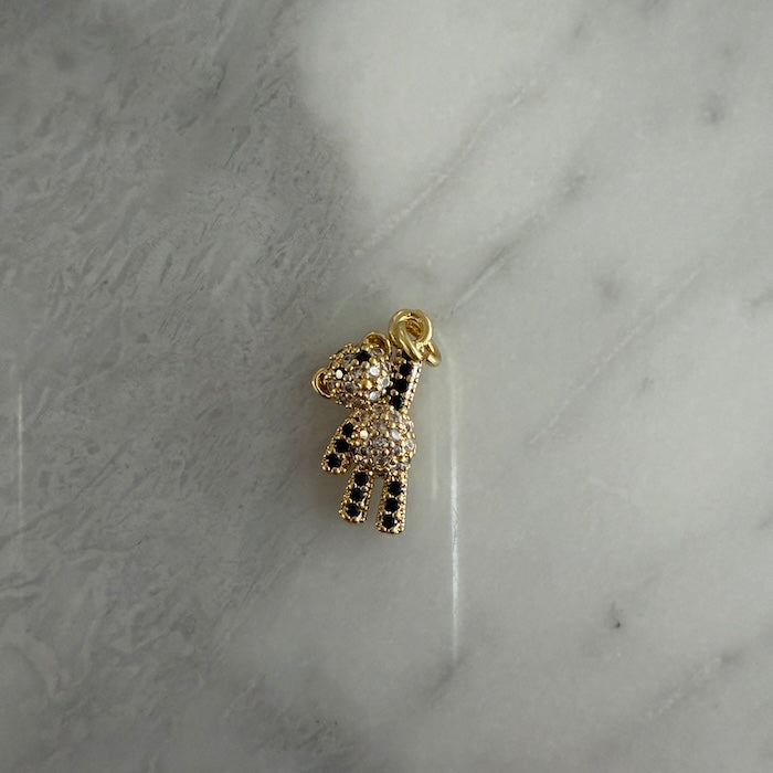 Black Crystal Hanging Bear Charm (SURPRISE)