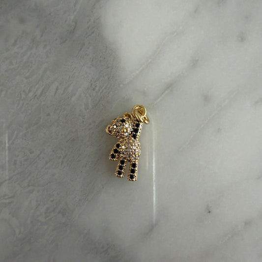 Black Crystal Hanging Bear Charm (SURPRISE)