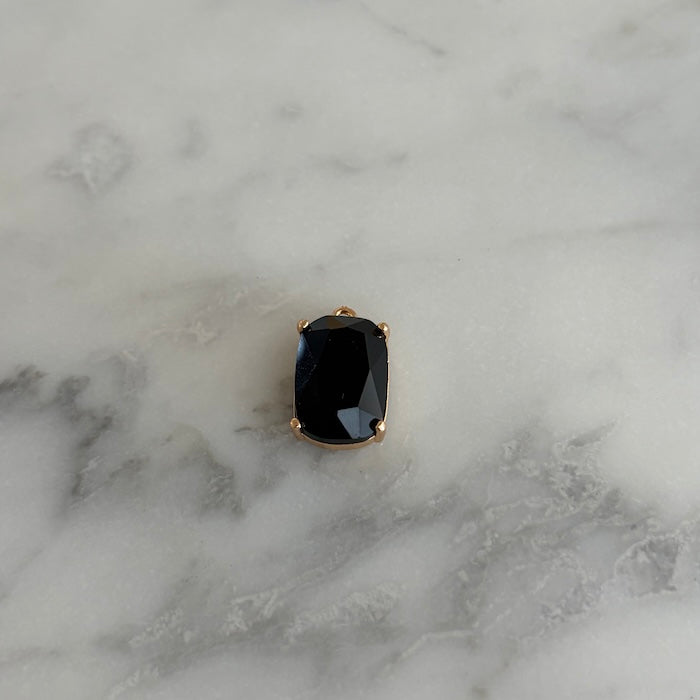 Black Glass Crystal Charm (SURPRISE)