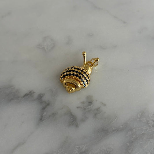 Black Crystal Snail Charm (SURPRISE)