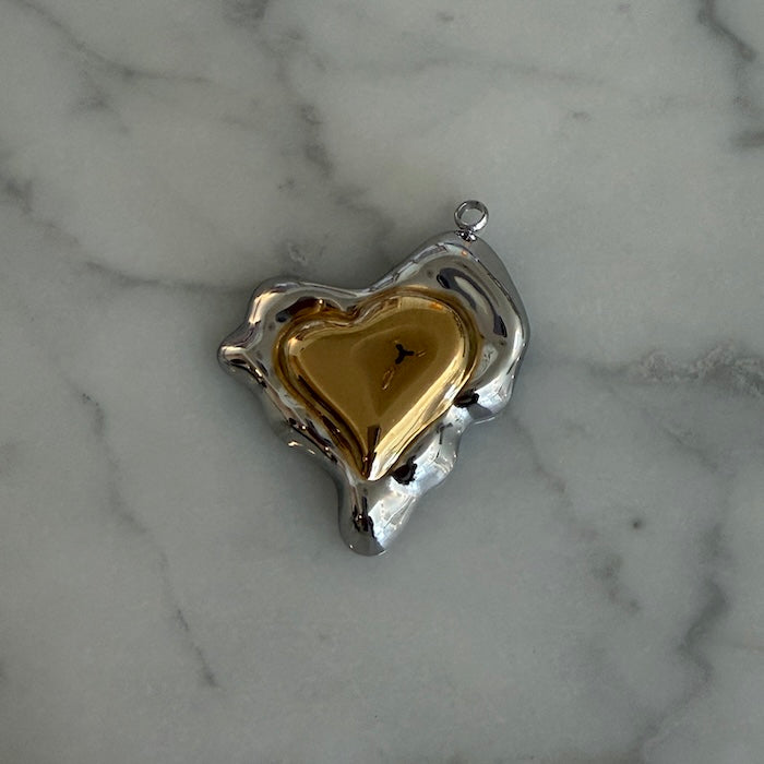 Puffy Abstract 2 Tone Charm (SURPRISE)