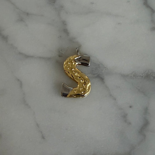 (S) Dual Energy Initial 2 tone Charm (SURPRISE)