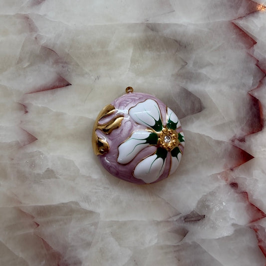 Pink + Green Flower Charm (SURPRISE)