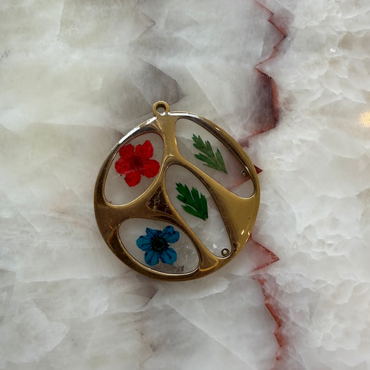 Frozen Flowers + Leaves Charm (SURPRISE)