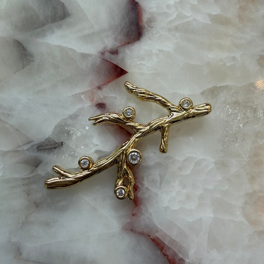 Blooming Branch GOLD Charm (SURPRISE)