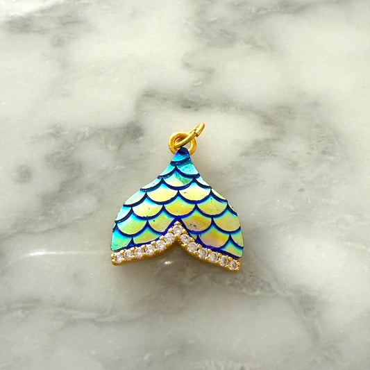 Iridescent Mermaid Tail Charm (SURPRISE)