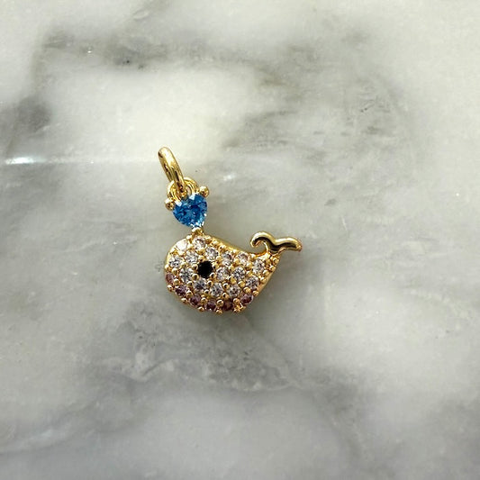 Whale Heart Spout Charm (SURPRISE)