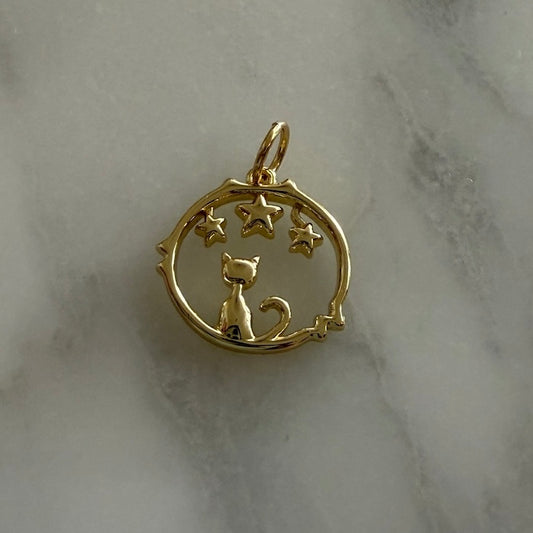 Starry Night Cat Charm (SURPRISE)