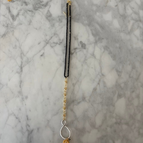 Turkish Balloon Black Spinel Necklace (SURPRISE)