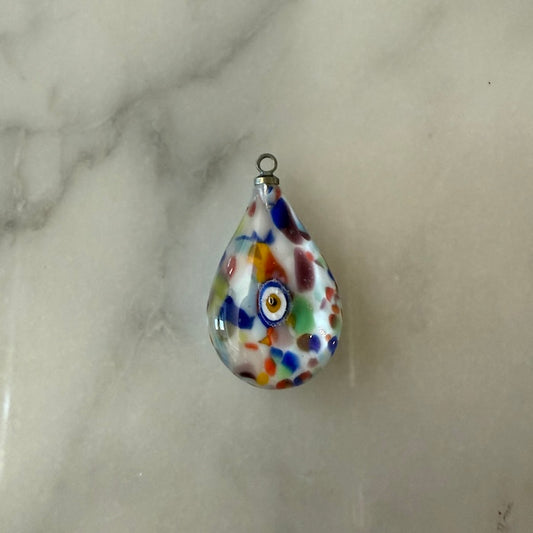 Evil Eye Glass Teardrop Charm-TURKEY (SURPRISE)
