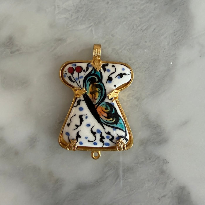 Butterfly Ottoman Miniatures Turkish Pendant (SURPRISE)