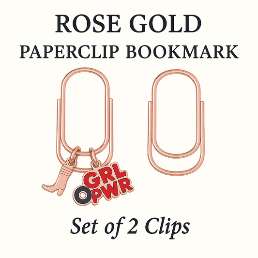 ROSE Charm Holder Clips (Set of 2)