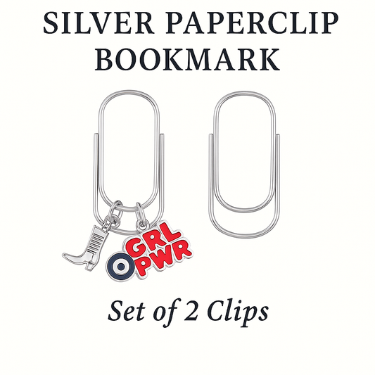 SILVER Charm Holder Clips (Set of 2)