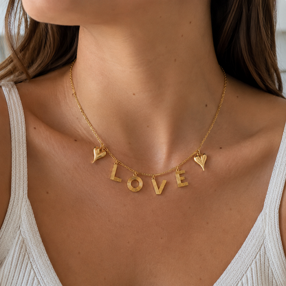 L.O.V.E. Charm Necklace (CORE COLLECTION)