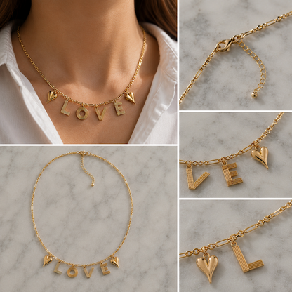 L.O.V.E. Charm Necklace (CORE COLLECTION)