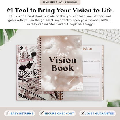 Vision Board Book LUXE [COSMIC]