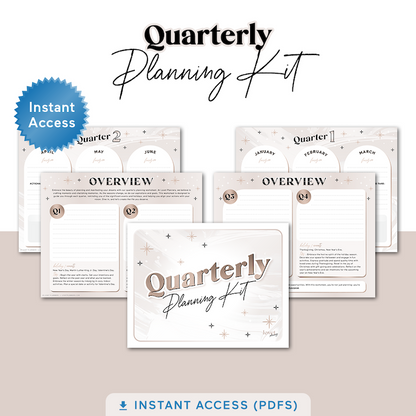 Quarterly Planning Kit (Digital)
