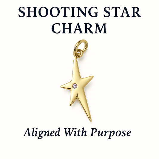 Shooting Star Charm – Aligned With Purpose