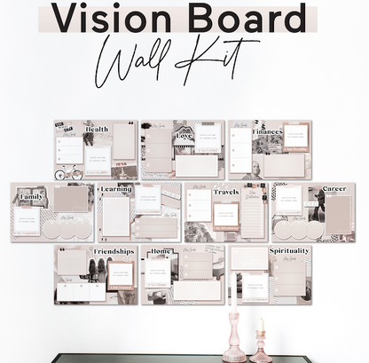 Vision Board Wall Kit