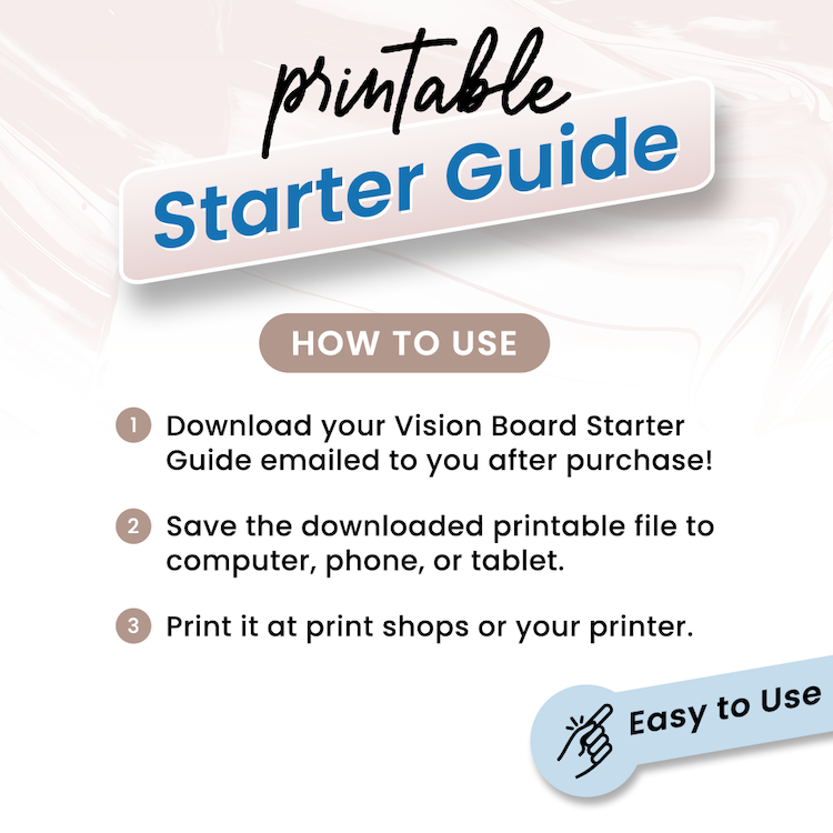 Vision Board Starter Guide (Digital)