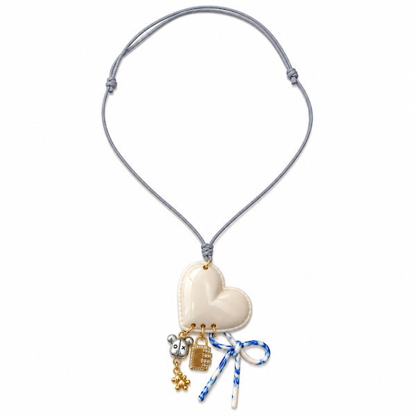 The Art Of Being You WHITE Heart Necklace (SURPRISE)