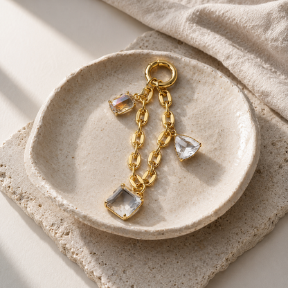 Bag Charm Chain Bundle - (3 Charms)