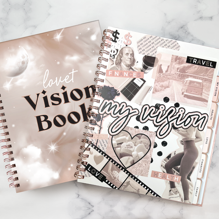 Vision Board Book LUXE [COSMIC]