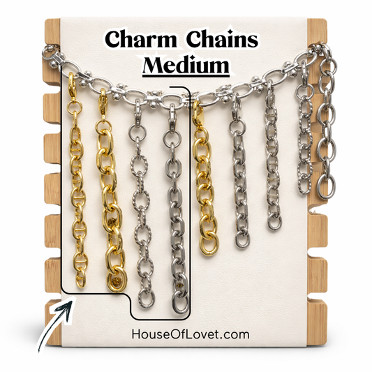 Charm Chain Bundle MEDIUM - (4 Charms)