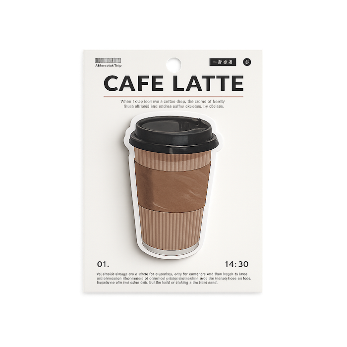 Coffee Cup Sticky Notes