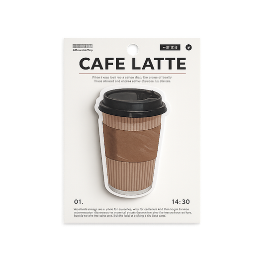 Coffee Cup Sticky Notes