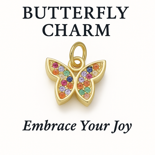 Butterfly Charm (Multicolor) – Embrace You Joy