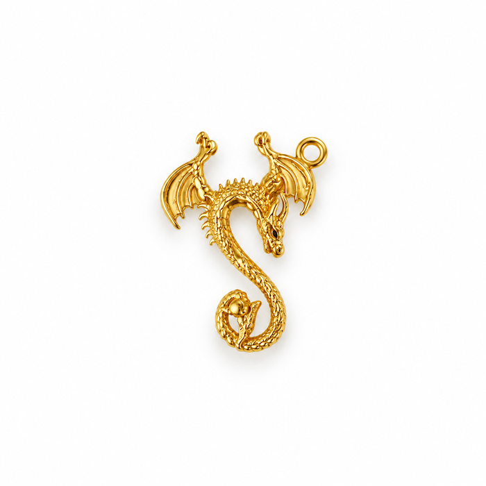 Turkish Dragon Charm GOLD (SURPRISE)