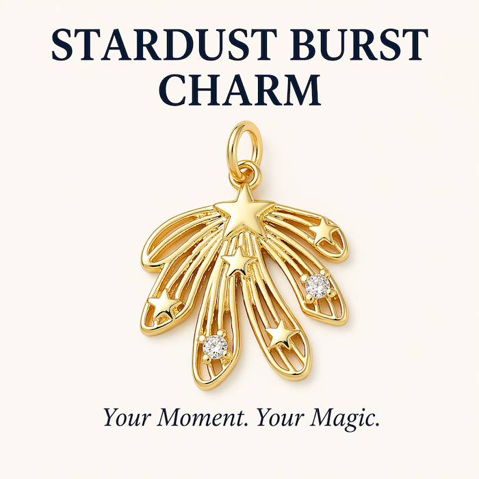 Stardust Burst Charm GOLD