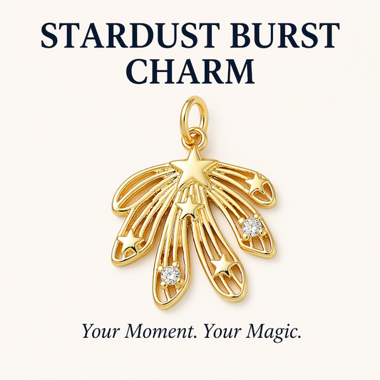 Stardust Burst Charm GOLD