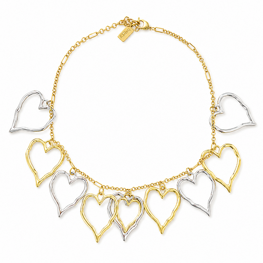 Many Hearts Necklace- (CORE COLLECTION)