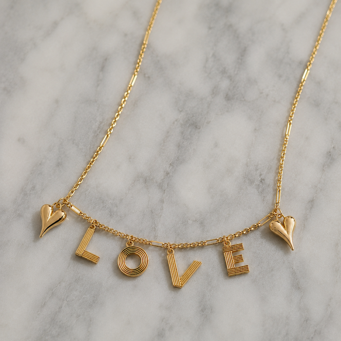 L.O.V.E. Charm Necklace (CORE COLLECTION)