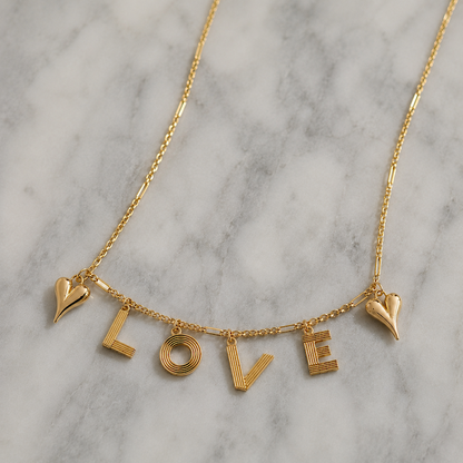 L.O.V.E. Charm Necklace (CORE COLLECTION)