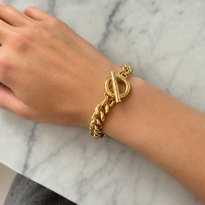 Big Daddy Link BRACELET Bundle - (Chain + 3 Charms) TT LIVE
