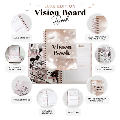 Vision Board Book LUXE [COSMIC]