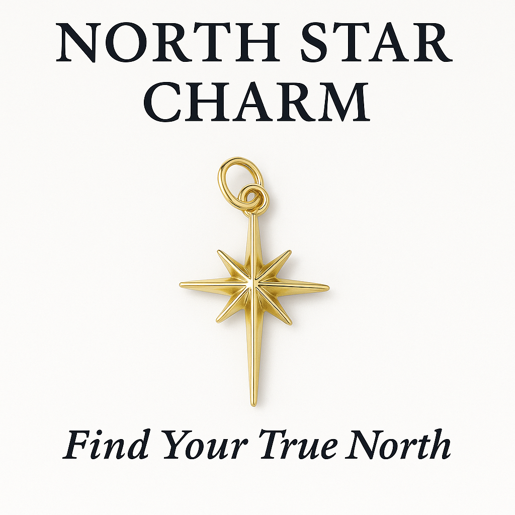 North Star Charm GOLD – Find Your True North