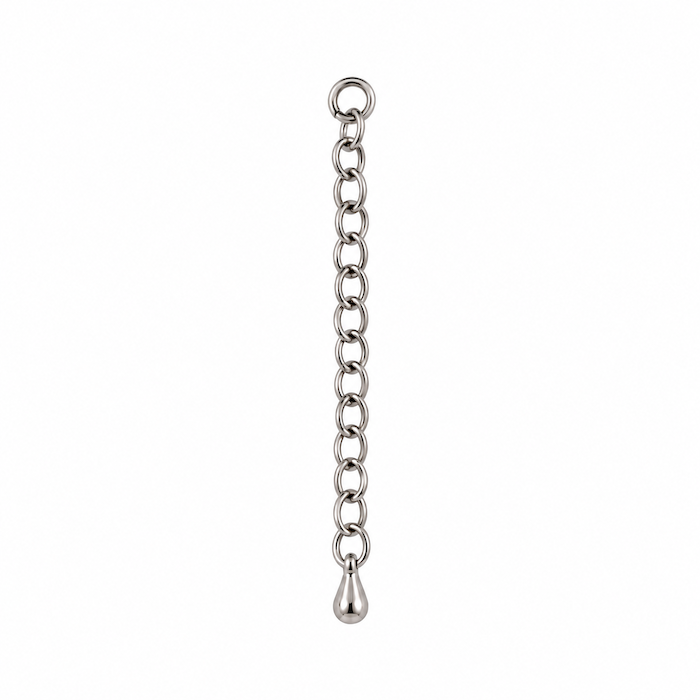 Bracelet/Necklace Extender - Platinum plated