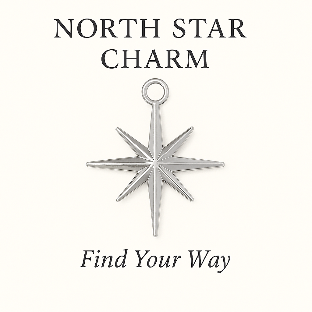 North Star Charm - Find Your Way