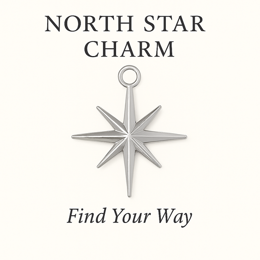 North Star Charm - Find Your Way