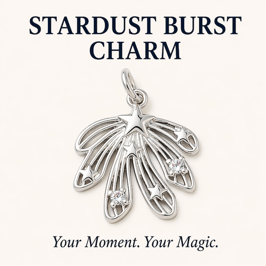 Stardust Burst Charm SILVER