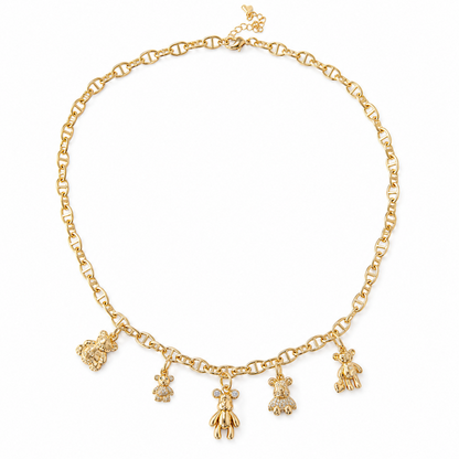 Golden Teddy Necklace (CORE COLLECTION)