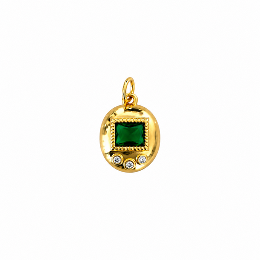 Virtual Pet Charm EMERALD GREEN Charm