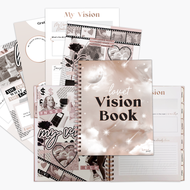Vision Board Book LUXE [COSMIC]