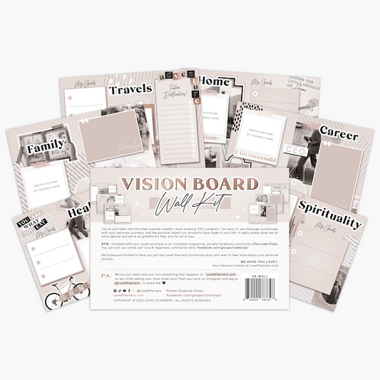 Vision Board Wall Kit