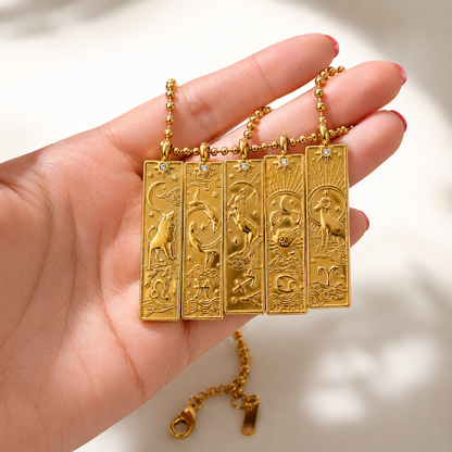 Zodiac Necklace - Choose Your Sign (CORE COLLECTION)