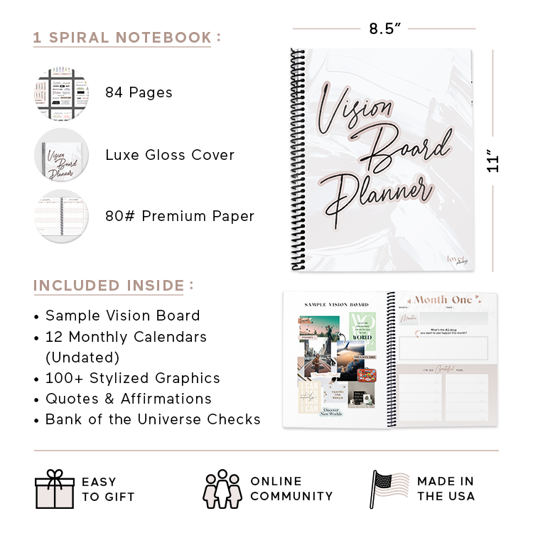 Vision Board Planner [BLUSH]
